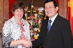 Staatspräsident Truong Tan Sang trifft Vorsitzende des australischen Unterhauses